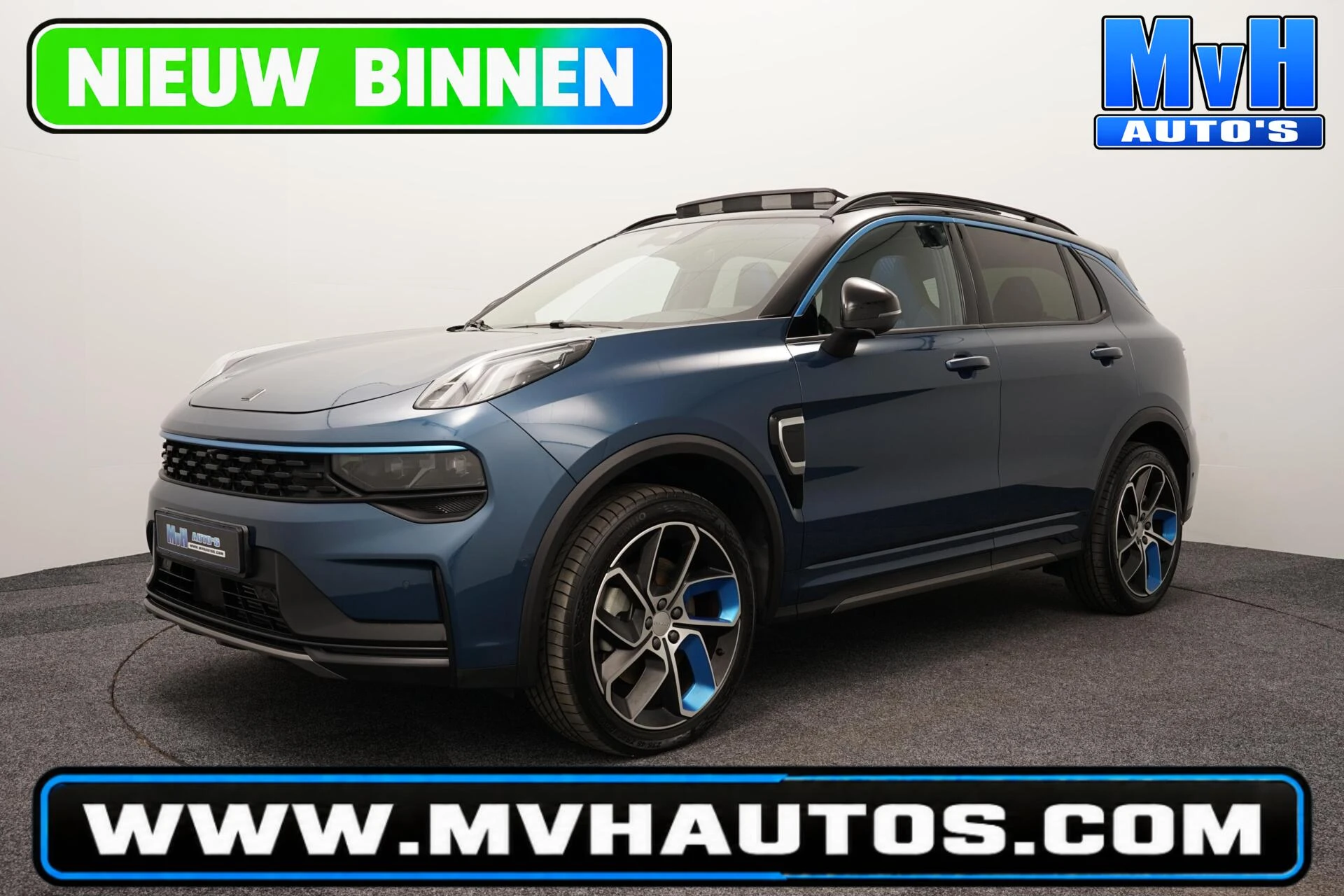 Lynk & Co 01 2024 - 1.5 PHEV|ZWARTE.HEMEL|360ºCAM|PANO|262PK afbeelding 1
