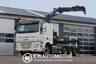 DAF CF 440 2017 - 8X2*6/ FULL AIR/ HMF CRANE 2620/ JOAB HOOK/ REMOTE te koop
