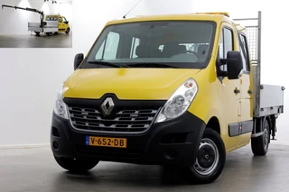 Renault Master 2016 - T35 2.3 dCi 130pk E6 L2H1 D.C. Open Laadbak + HIAB 013T Kraan 12-2016 na sprzedaż