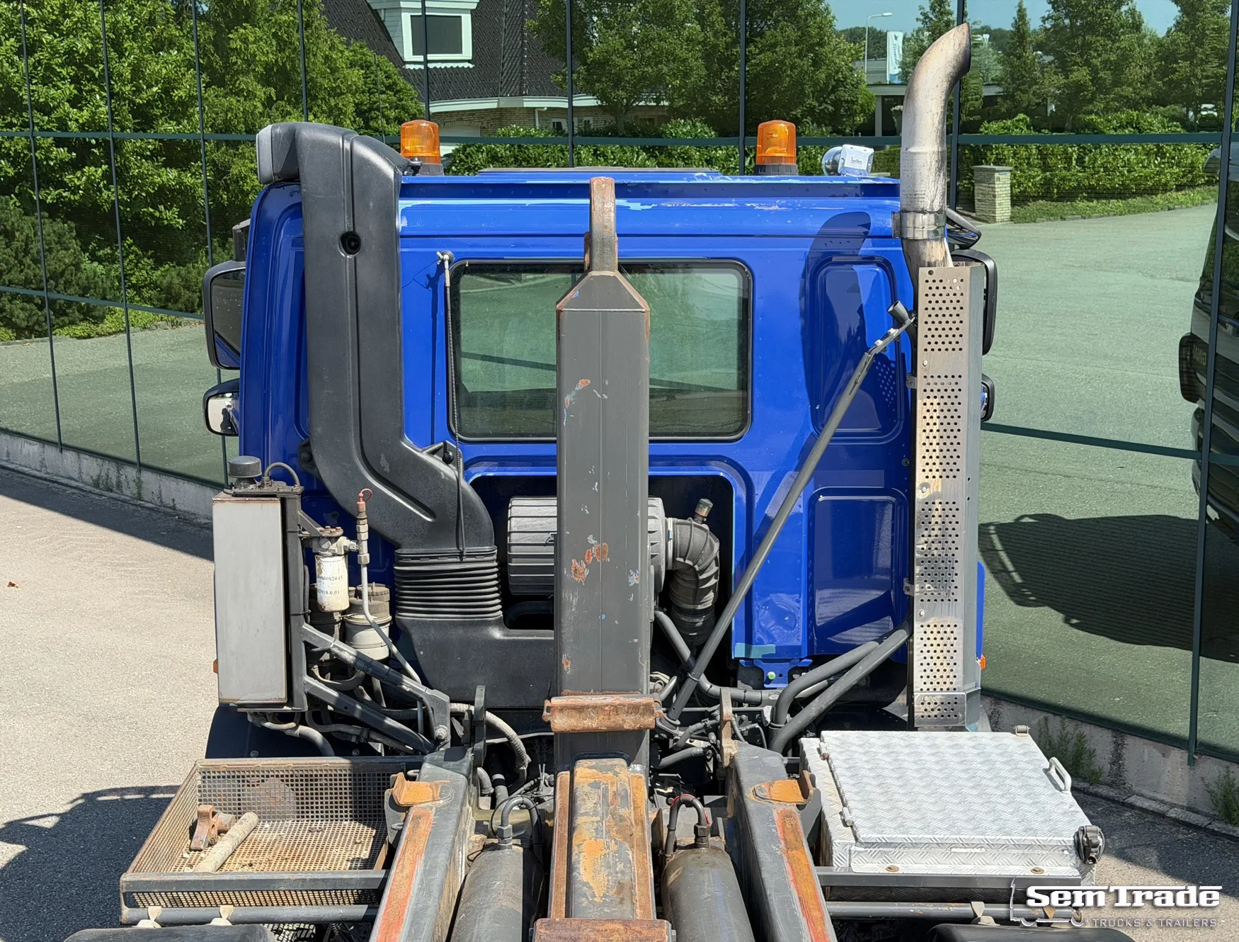 Ginaf X 4241 S 2008 - 8X4 EURO 5 MANUAL GEARBOX 460 HP ONLY 159.500 KM 4-AXLE AIRCO SUPER CONDITION HOLLAND-TRUCK afbeelding 19