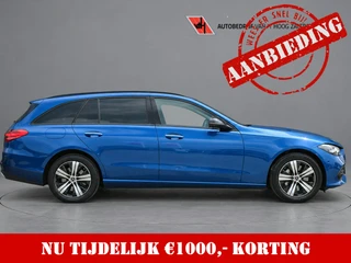 Mercedes-Benz C-Klasse 2022 - Estate 300e Luxury Line NIGHT PAKKET MEMORY DISTRONIC 360-CAMERA CARPLAY SFEER 17'' te koop