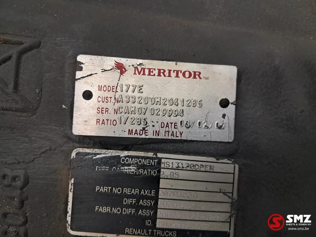 Renault 2007 - Occ differentiëel 177E i = 2,85 Renault obrázek 5