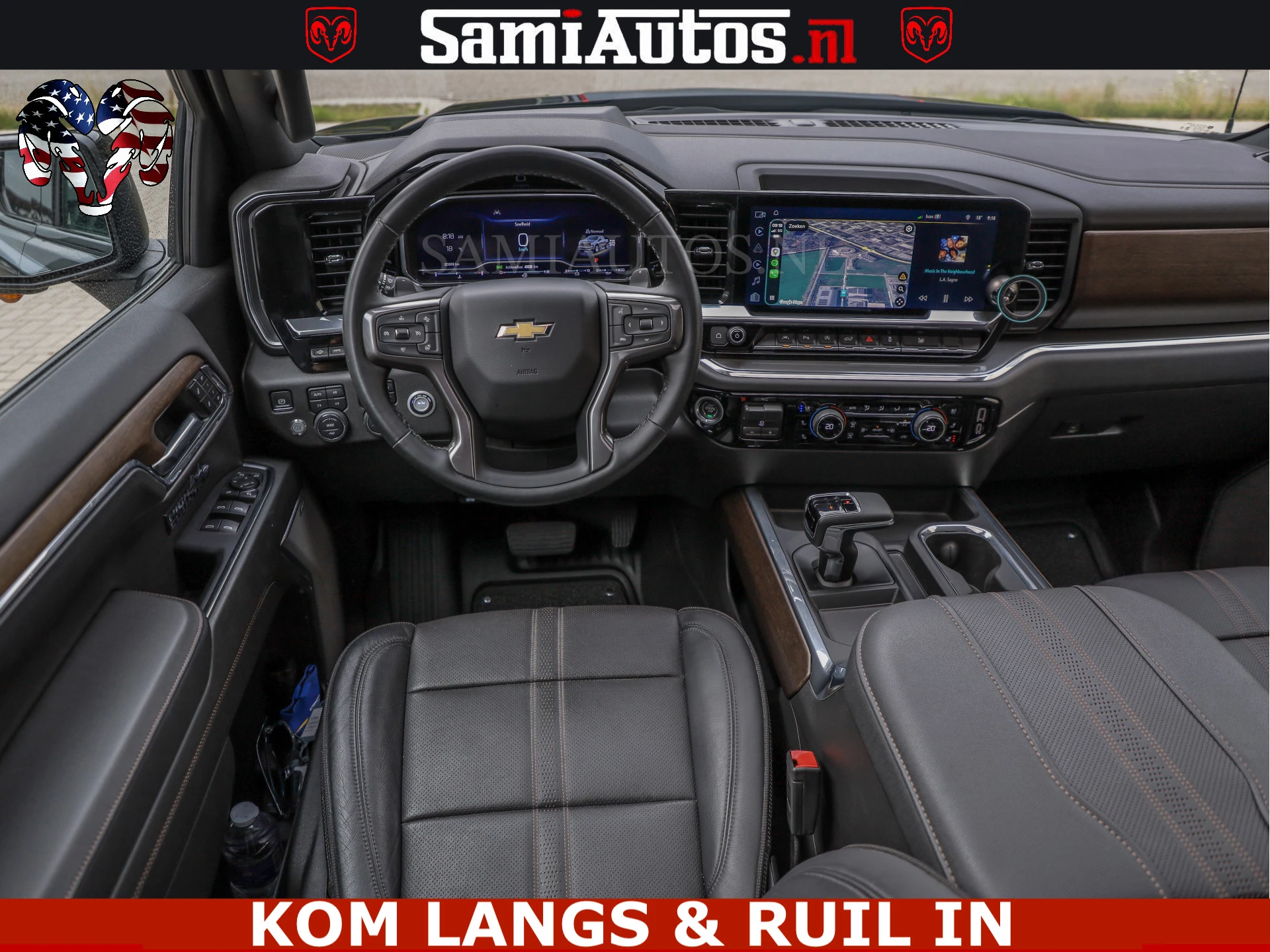 Chevrolet Silverado 2024 - HULK PACK | BEAST | HUIF | BLACK OPS | BOM VOL | GARANTIE TOT 24-01-2028 | DC 5 PERSOONS | afbeelding 37
