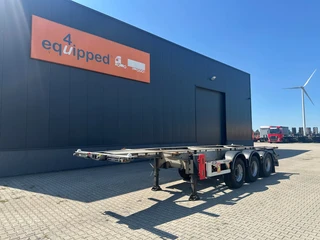 Van Hool 3-ASSIGE OPLEGGER 2016 - 20FT/30FT ADR CHASSIS / galvanized / BPW DRUM / ADR(EX/ll, EX/lll, FL, AT) / NL-chassis for sale