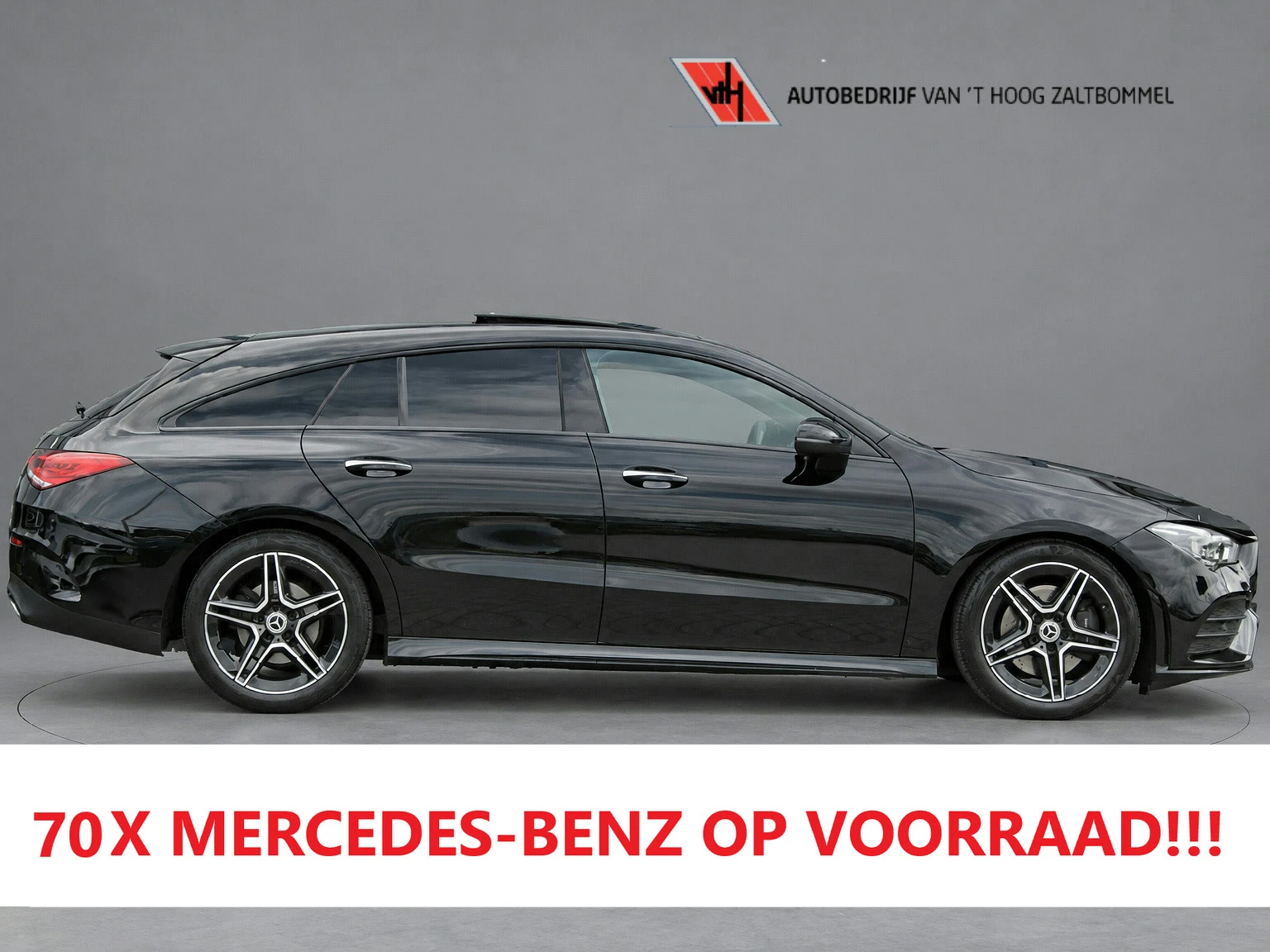 Mercedes-Benz CLA 2022 - Shooting Brake 200 AUT7 AMG LINE NIGHT PANORAMADAK SFEER CARPLAY KEY-LESS GO MULTIBEAM afbeelding 1