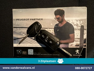 Peugeot Partner 2020 - 1.5 BlueHDI 102pk L2H1 Euro6 Airco | 3-Zits | Apple Carplay | Camera | Cruisecontrol | Trekhaak obrazek 17