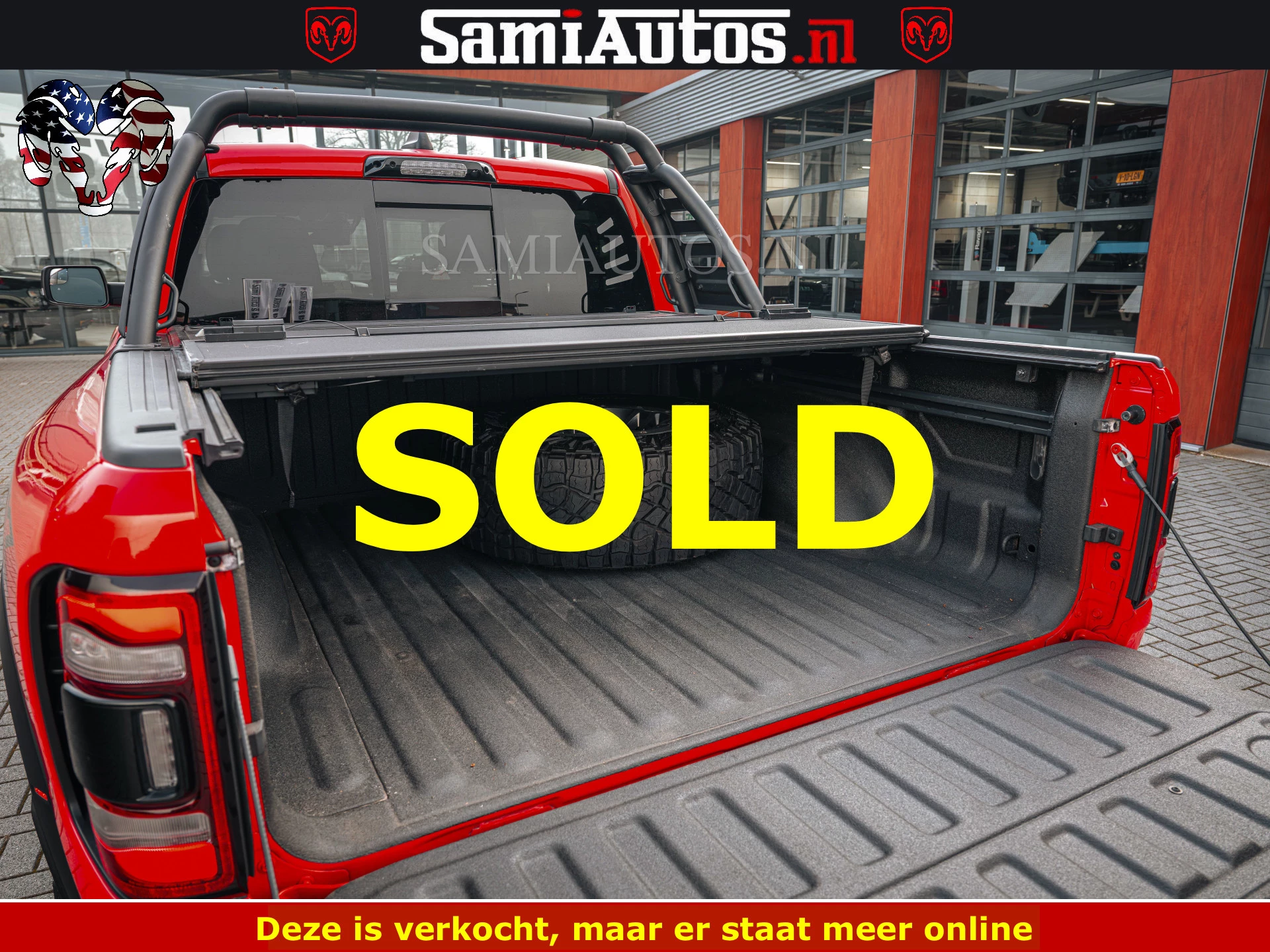 Dodge Ram Pick-Up 2023 - TRX HELLCAT | 6.2 V8 702PK | FLAME RED | BOM VOL | CARBON | RAMBAR | HUD | LPG | BEAD-LOCK WHEELS | immagine 105