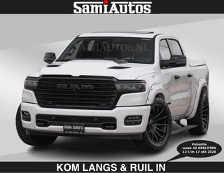 Dodge Ram Pick-Up 2024 - BOM VOL | HUD | 420PK | LUCHTVERING | PANO | €79950,- excl | PASSAGIERSSCHERM | BOM EN BOM VOL | te koop