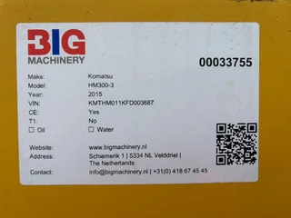 Komatsu HM300-3 2015 - N/A obrazek 33