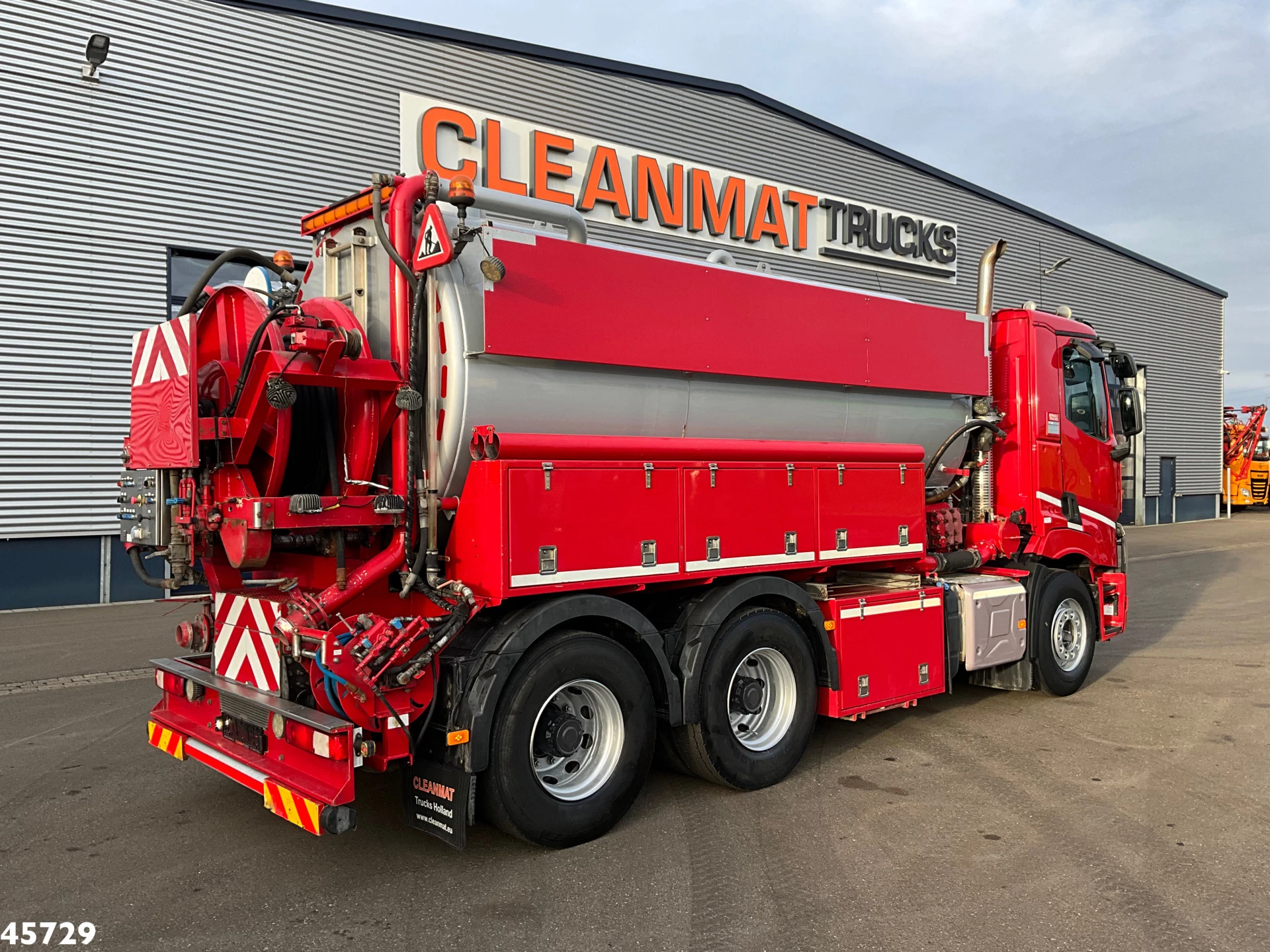 Renault C 460 6x4 Euro 6 High Pressure unit Just 195.397 km! 2015 image 1