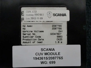 Scania - 1943668/1943615/2087765 CUV MODULE image 3 thumbnail
