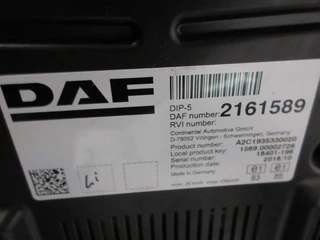 DAF - 2161589 DIP-5 DAF CF XF EURO 6 MODEL 2020 afbeelding 2 miniatuur