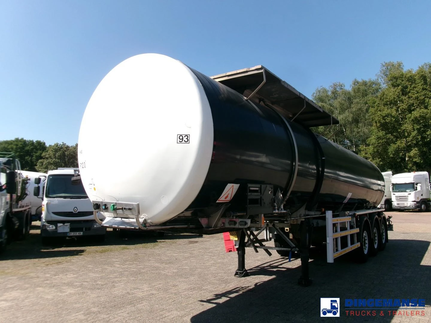 Clayton Bitumen tank inox 33 m3 / 1 comp + ADR 2004 imagen 1
