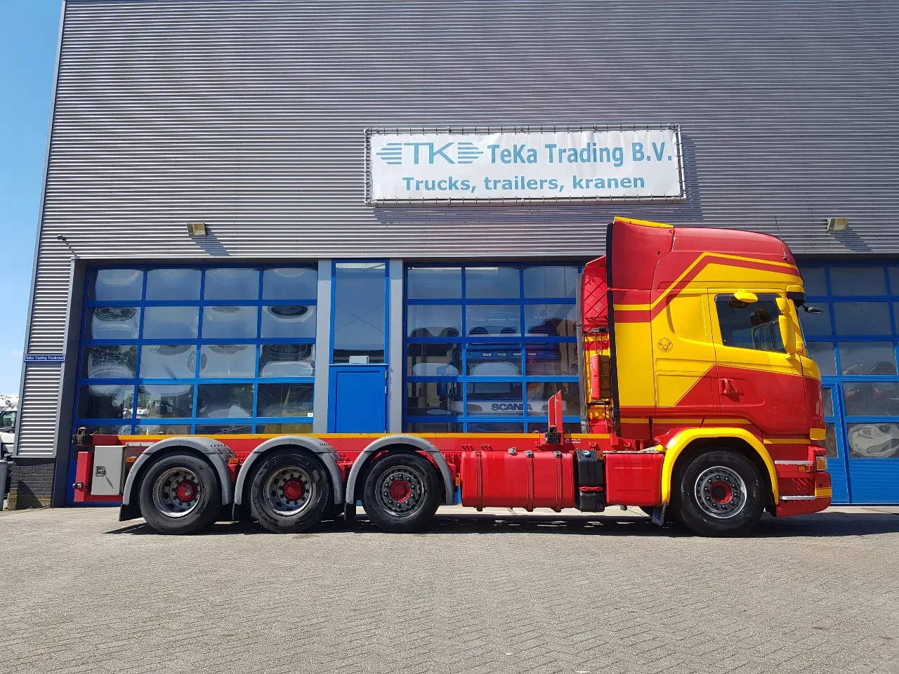 Scania R 2015 - R450 8x2 Topline ADR EX/II, EX/III, FL en AT SCR only zdjęcie 6