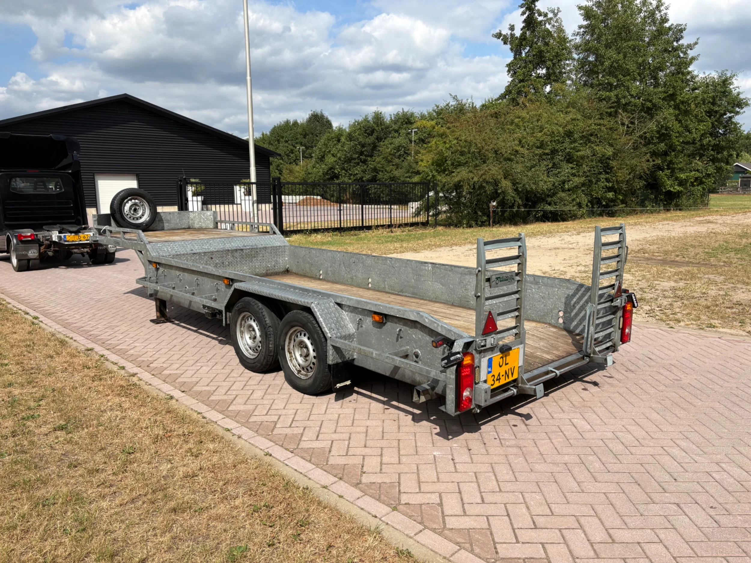 Veldhuizen P29-2 2013 - Be oplegger kuip dieplader 5.2 TON afbeelding 4