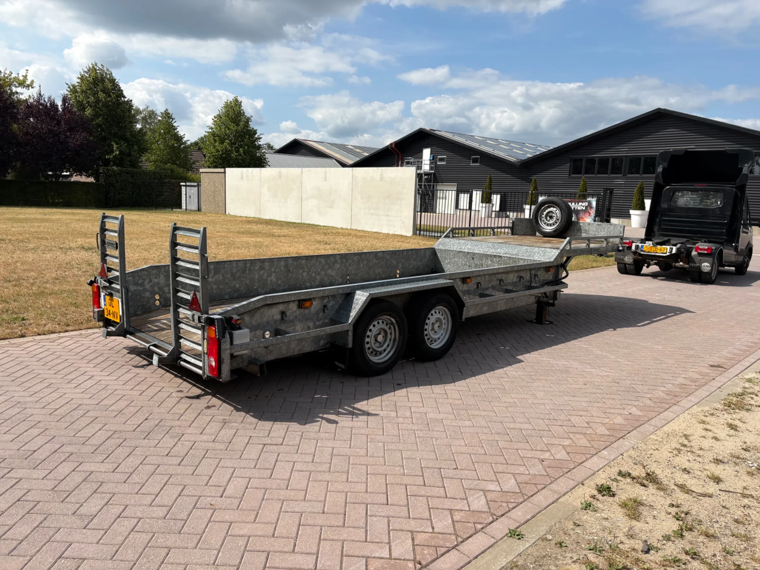 Veldhuizen P29-2 2013 - Be oplegger kuip dieplader 5.2 TON afbeelding 5