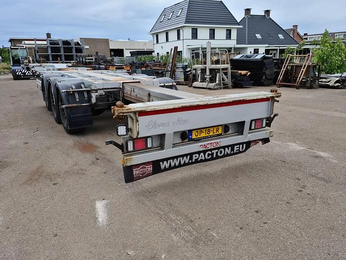 Pacton TE3 | 3 AXLE SAF DISC | CONTAINERCHASSIS | MULTI | ALL CONNECTIONS | financiering mogelijk.| new apk. 2016 obrázek 6