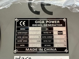 Giga power LT-W250GF 312.5 kVA silent generator 2022 - N/A immagine 12