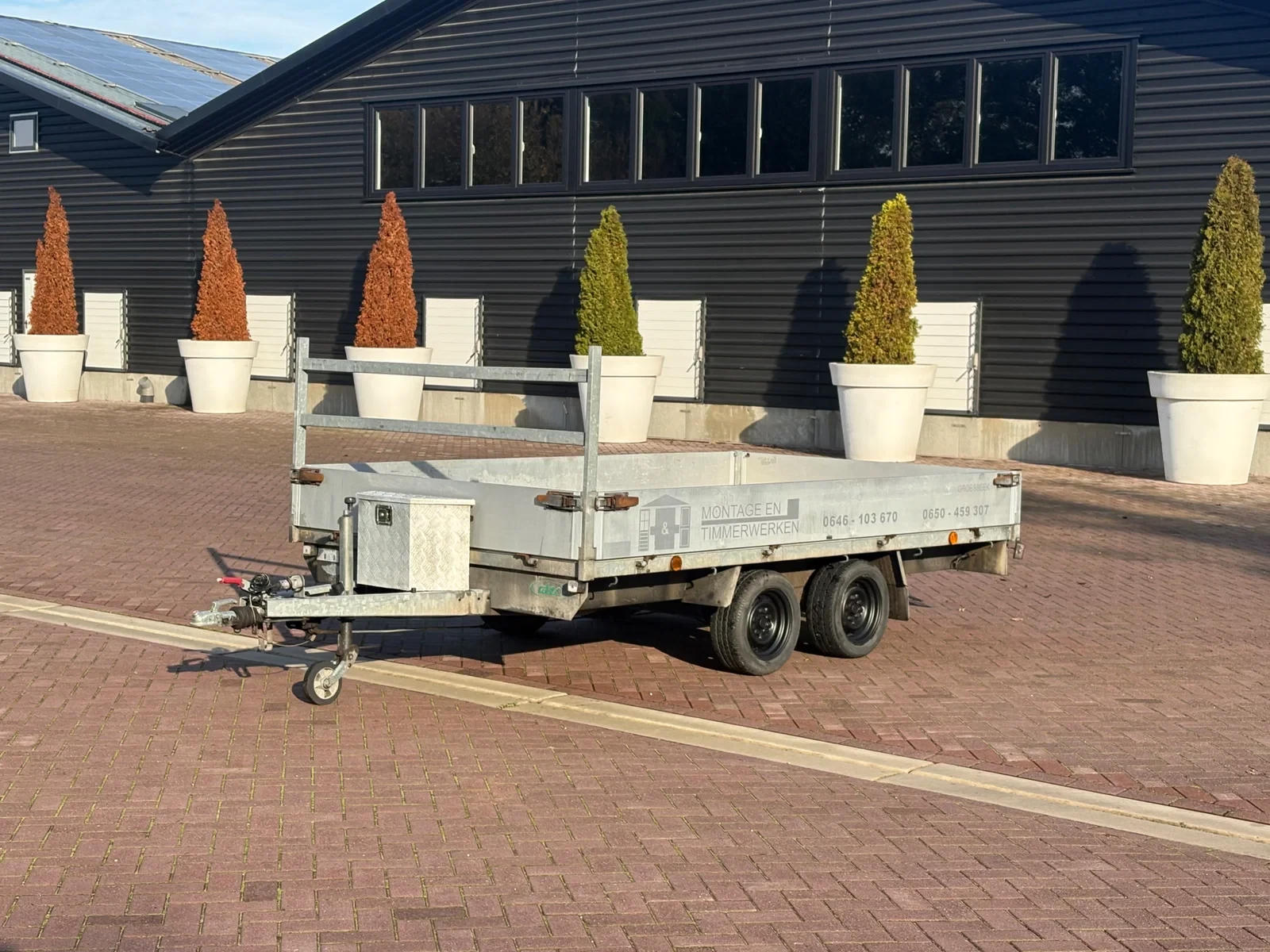Atec PL20HH 2009 - 2500 kg aanhanger afbeelding 1