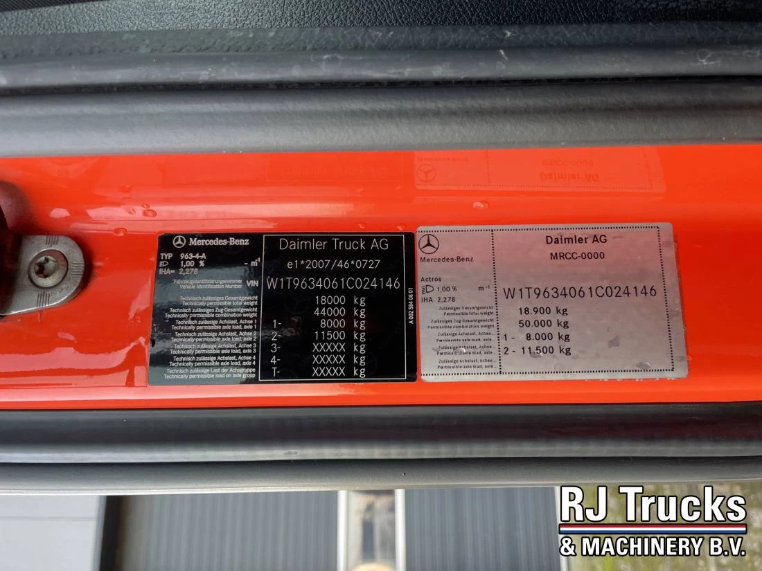Mercedes-Benz Actros 2020 - 1845 Gigaspace - SoloStar | MirrorCam | VOITH Retarder | NL Truck immagine 43