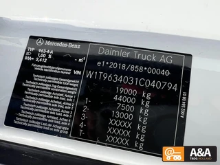Mercedes-Benz Actros 2022 - 1845 LS afbeelding 3 miniatuur