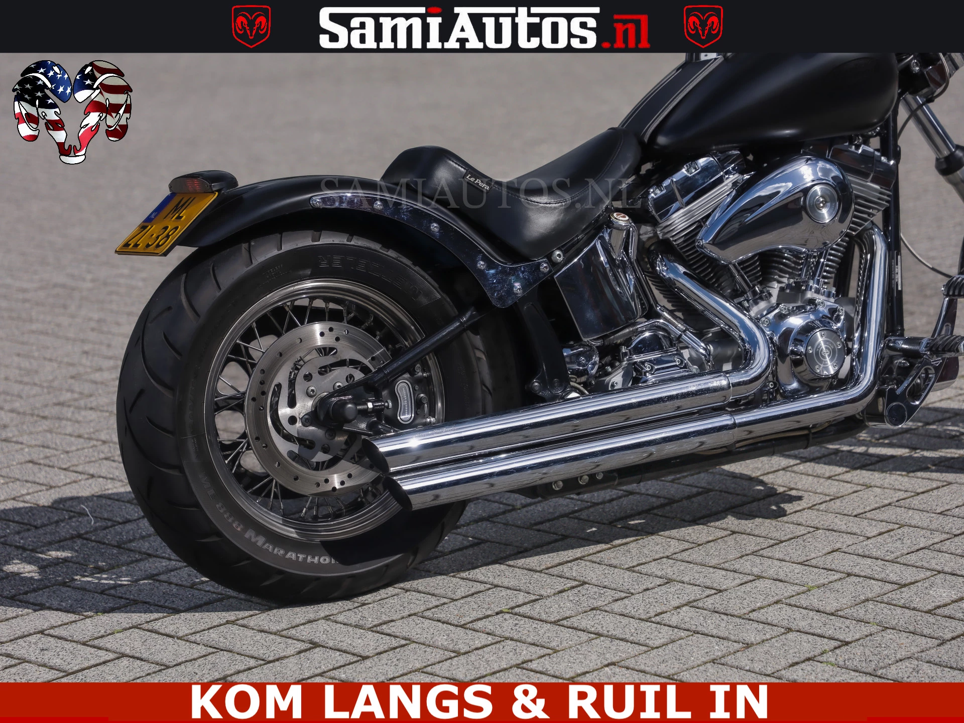 Harley-Davidson Heritage 2005 - Softail Customized | Screamin Eagle | Le Pera | Top Staat | Moet Gezien Worden | 1.449 L 2Cil | afbeelding 4