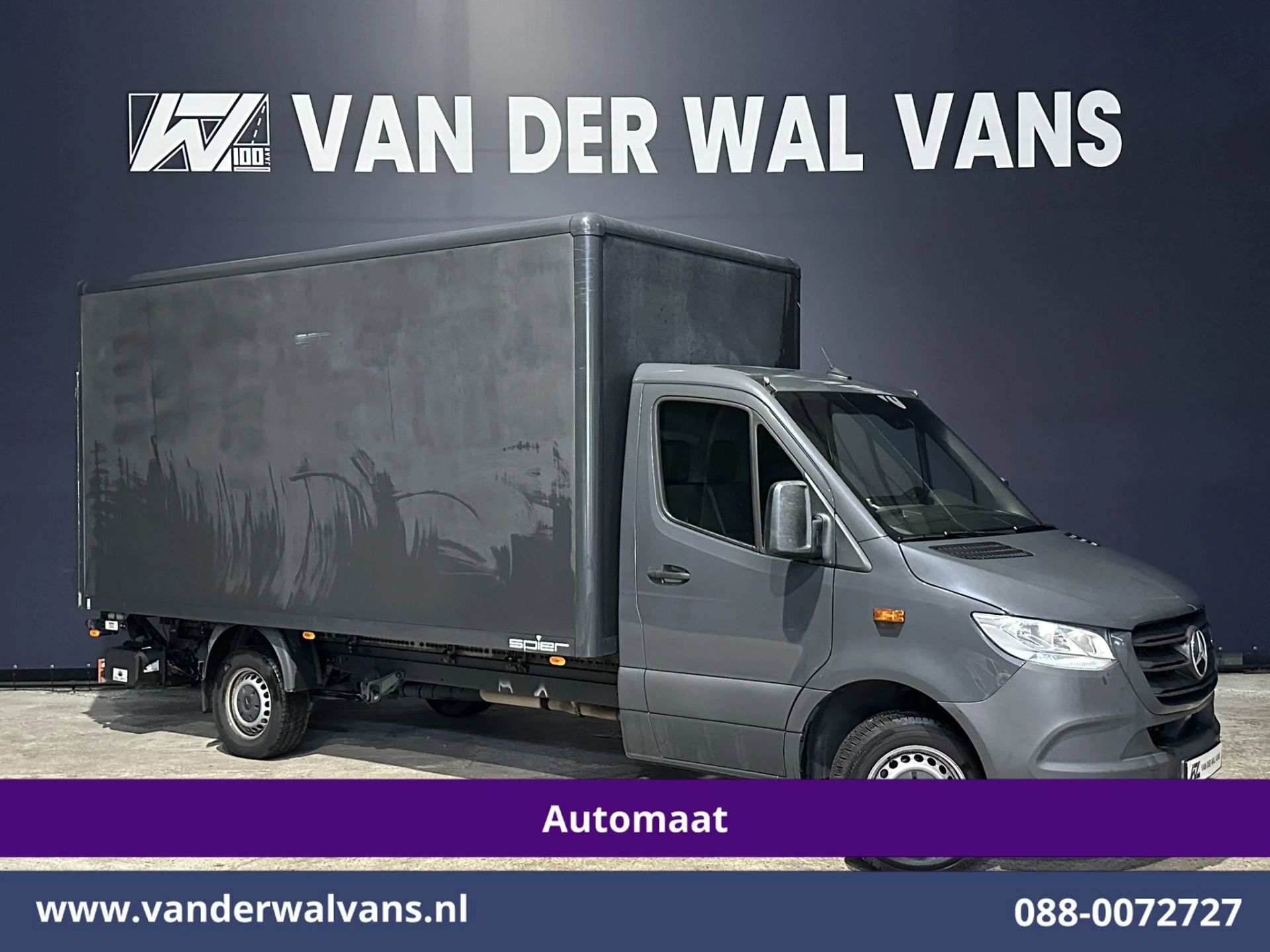Mercedes-Benz Sprinter 2020 - 316 CDI 164pk Automaat Bakwagen Laadklep Euro6 Airco | Apple Carplay | Cruisecontrol afbeelding 1