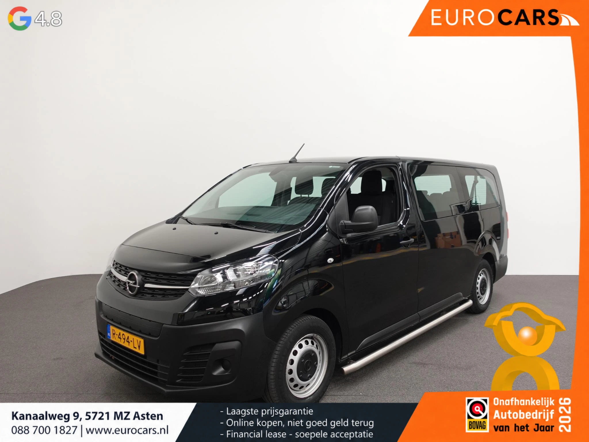 Opel Vivaro-e 2022 - Combi L3H1 75 kWh afbeelding 1