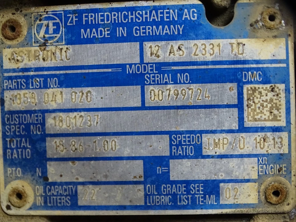 DAF 2013 - ZF12AS 2331 TD IT immagine 2