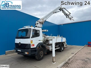 Mercedes-Benz Atego 2002 - 1828 Euro 3, PTO, leaf steel suspension, Schwing te koop