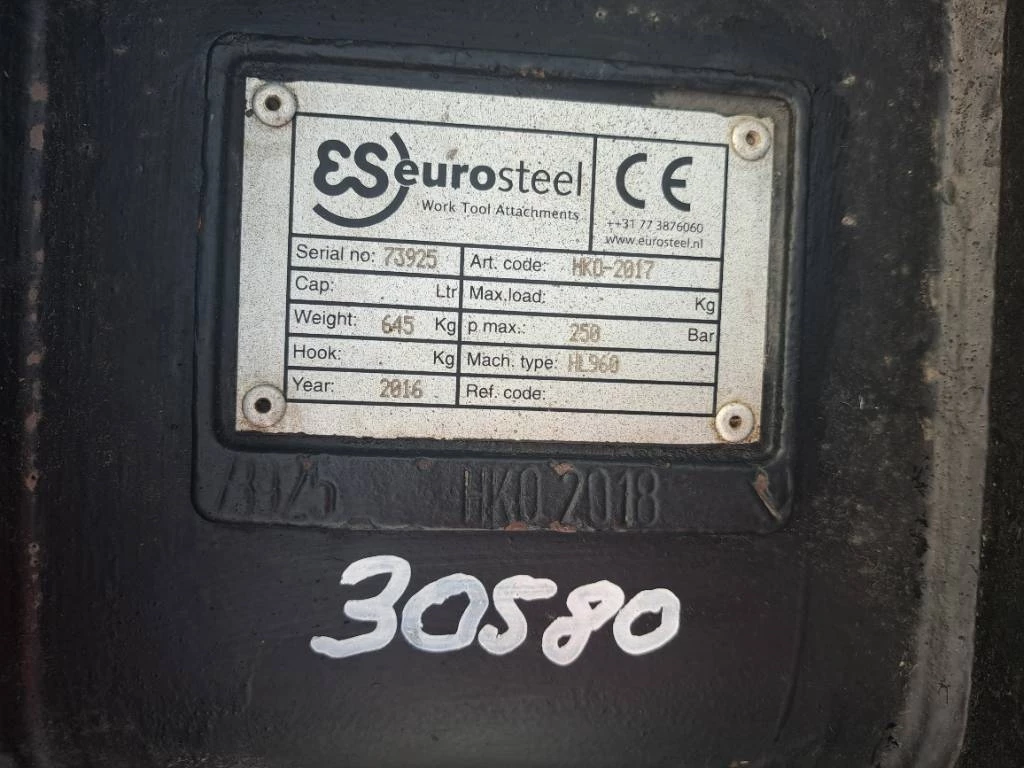 Eurosteel 2016 - HKO.2017 Systeem2000, Hyundai HL960 afbeelding 14