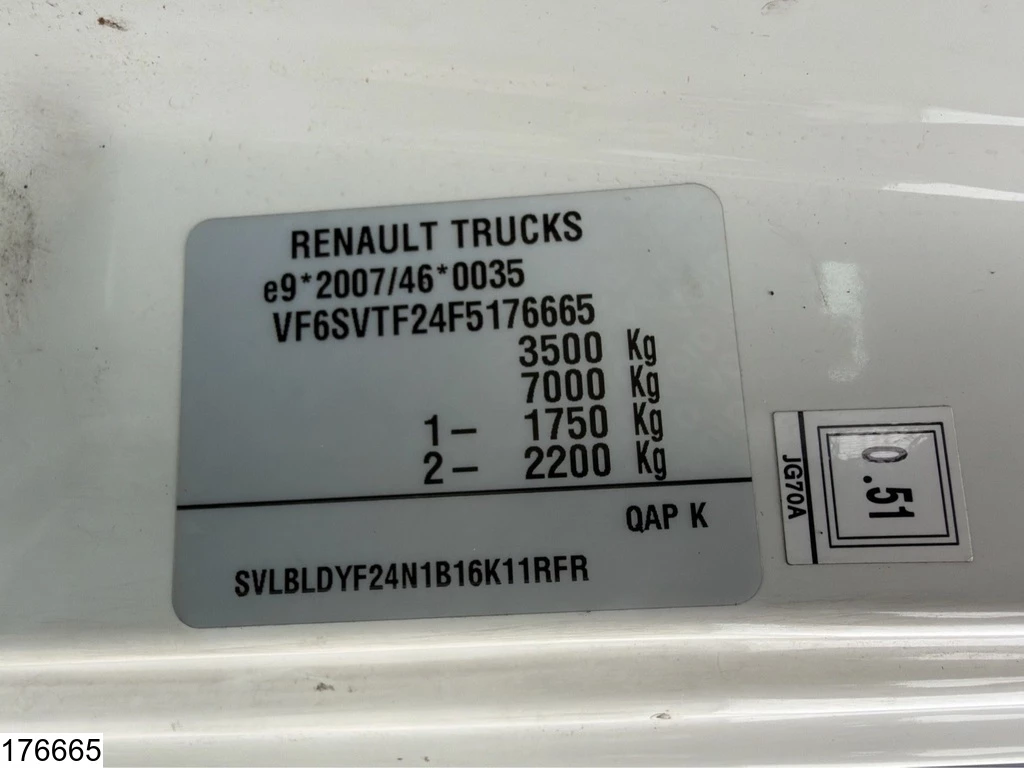 Renault Maxity 2015 - Maxity 140 Dxi EURO 5 afbeelding 8