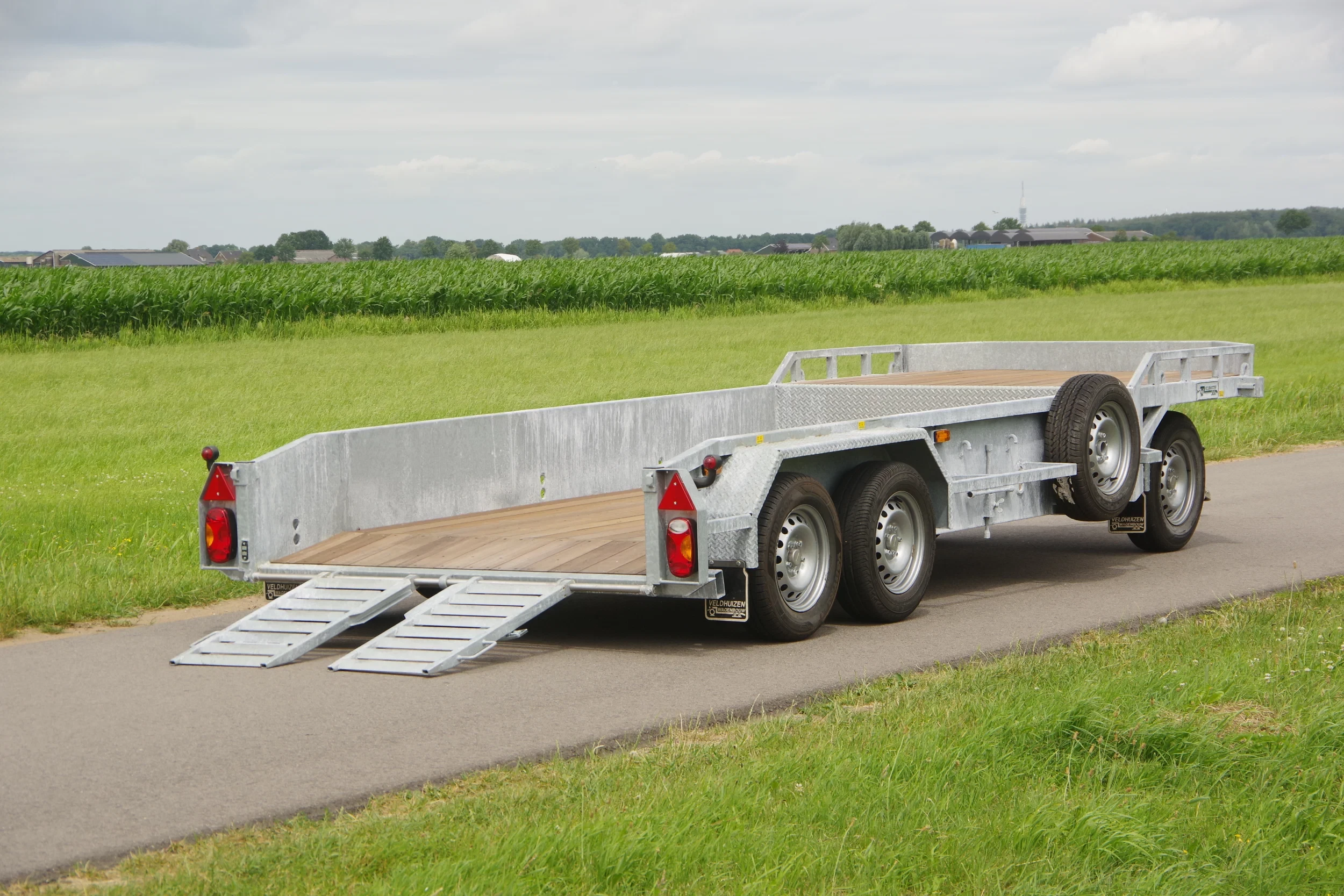 Veldhuizen 2014 - 3,5-tons Schameldieplader 4,0 m. afbeelding 3