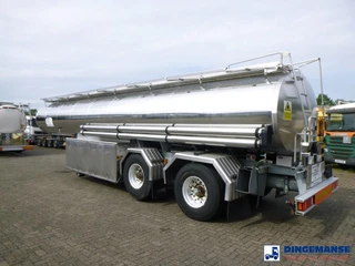 Magyar Fuel / oil tank inox 23 m3 / 7 comp + pump 1998 image 3 thumbnail