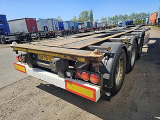 Krone SD| EXTENDIBLE CHASSIS 40 FT 2 X 20 FT | BPW DRUM| APK 18-07-2026 2015 - N/A obrazek 2