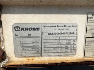 Krone N/A 2016 - SD / Tautliner / BPW + Disc Brakes bild 10