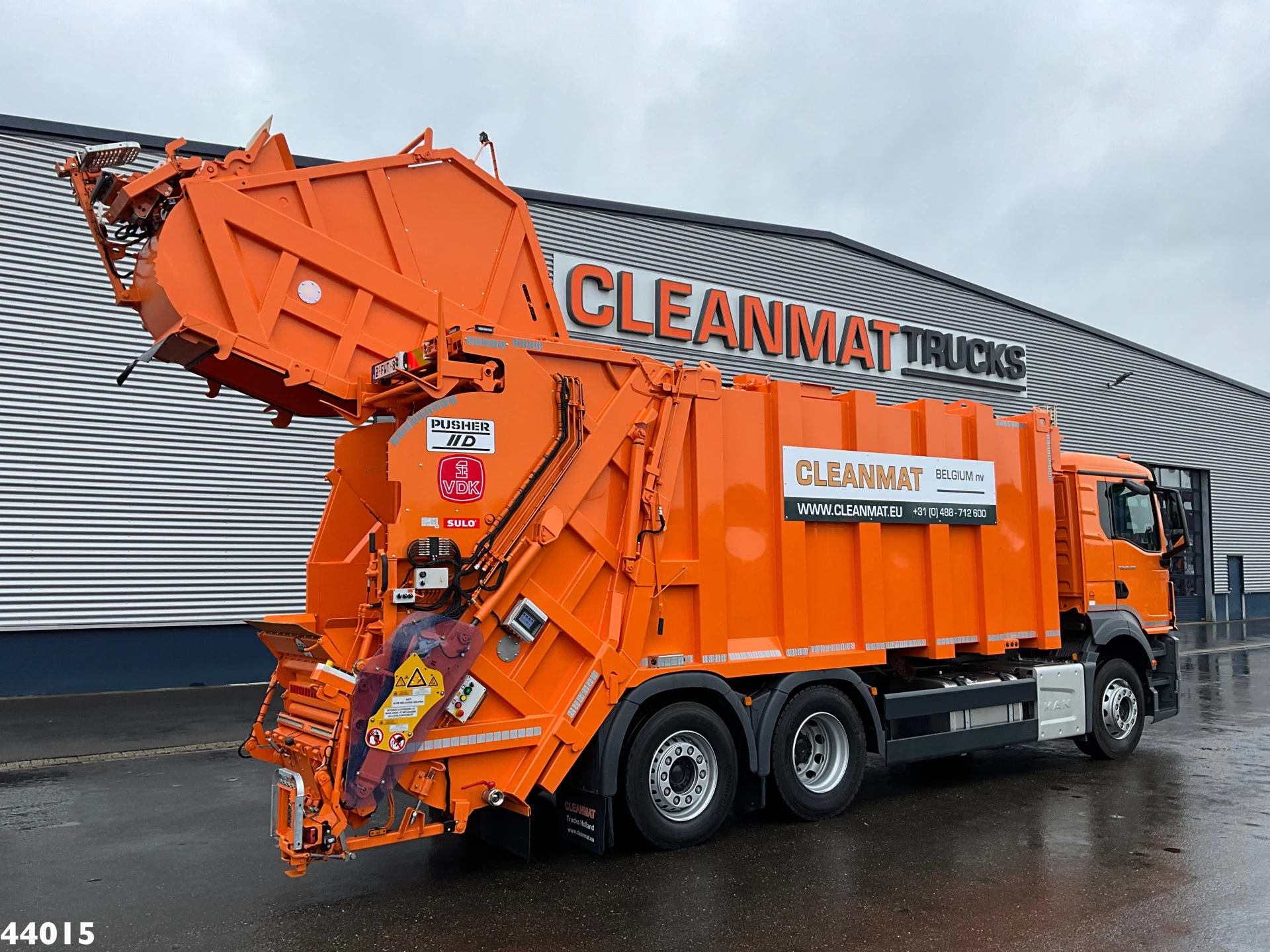 MAN TGS 2024 - 26.360 VDK 21m³, 2 compartimenten + weighing system afbeelding 1
