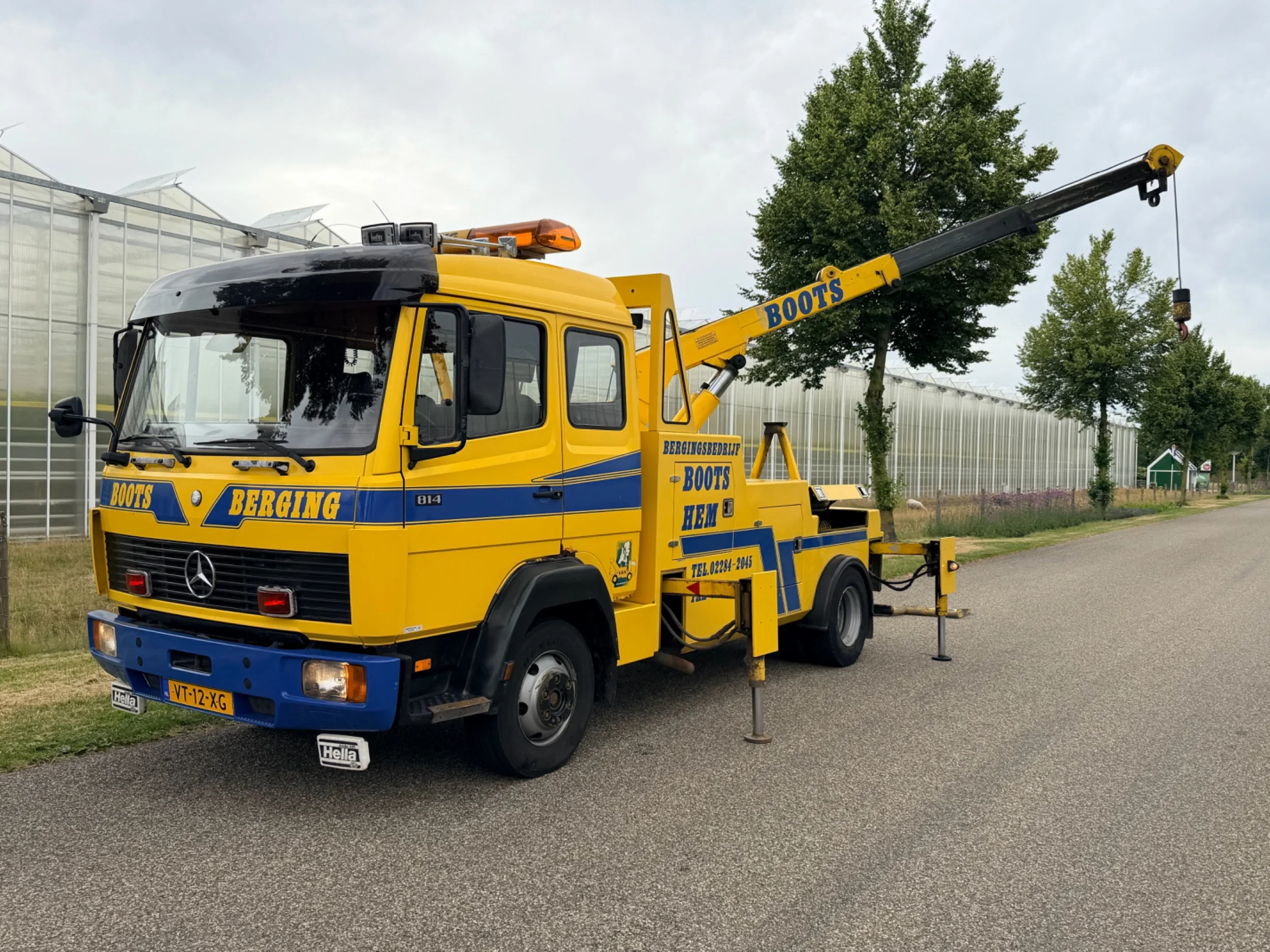 Mercedes-Benz 814 1993 - Tow truck - Takelwagen afbeelding 3