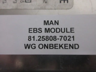 MAN - 81.25808-7021 EBS MODULE imagem 3 miniatura