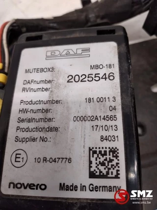 DAF N/A 2018 - Occ regeleenheid + omvormer 24V-12 V 20A Daf XF106 imagem 3