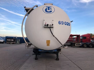 Van Hool N/A 1990 - Tank / 33.280 LT / 4 compartments / ADR / Inox obrazek 5