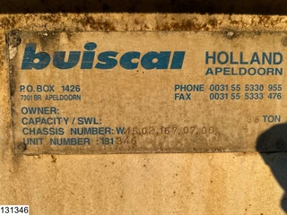 Buiscar N/A - HD36 10ft, 20ft, 30ft, 36.000KG obrazek 8