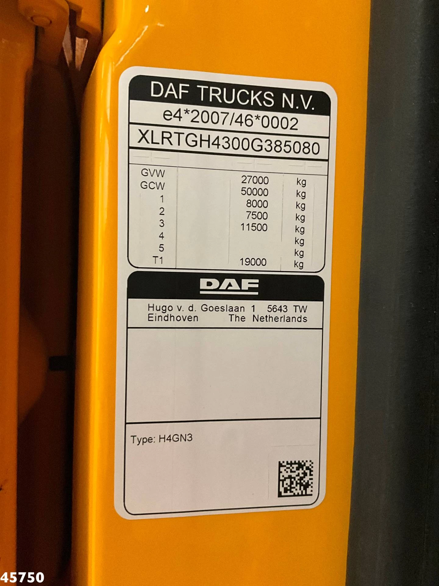 DAF FTG XF 530 6x2 Euro 6 ZF Intarder Kiphydrauliek 2021 image 21
