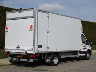 Ford Transit 2023 - bakwagen 5,0 m. (luchtremsysteem/vangmuil) + Gesloten schamel aanhangwagen 8,5 m. obrazek 8