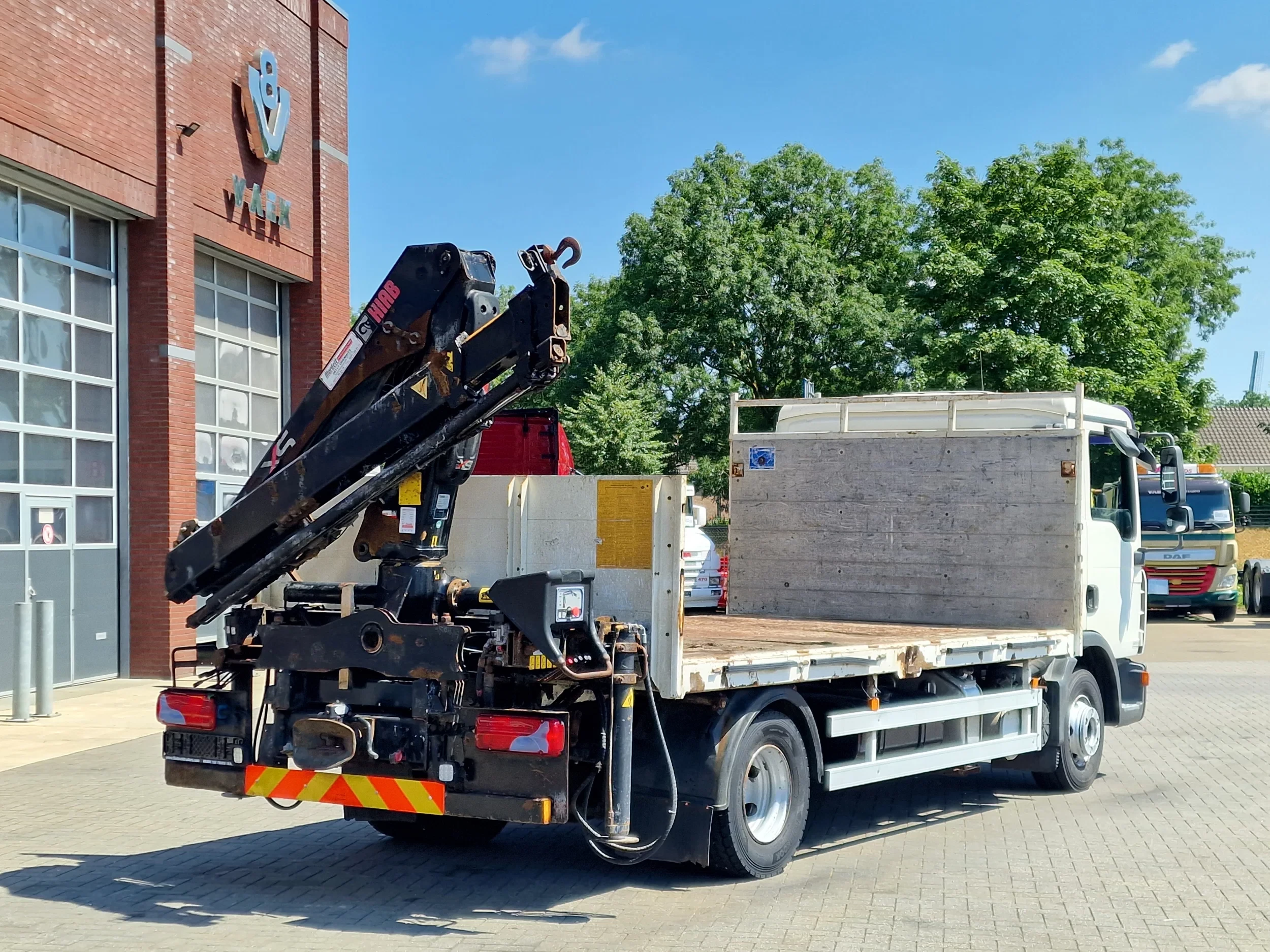 MAN TGL 2008 - 12.210 - HIAB 077 DUO Crane / Grua - Manual gearbox - Euro 4 zdjęcie 9