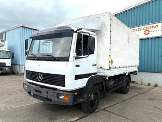 Mercedes-Benz LK 1994 - 914 (6-CILINDER) WITH TENT BOX (MANUAL GEARBOX / FULL STEEL SUSPENSION / LOADING PLATFORM) obrazek 1