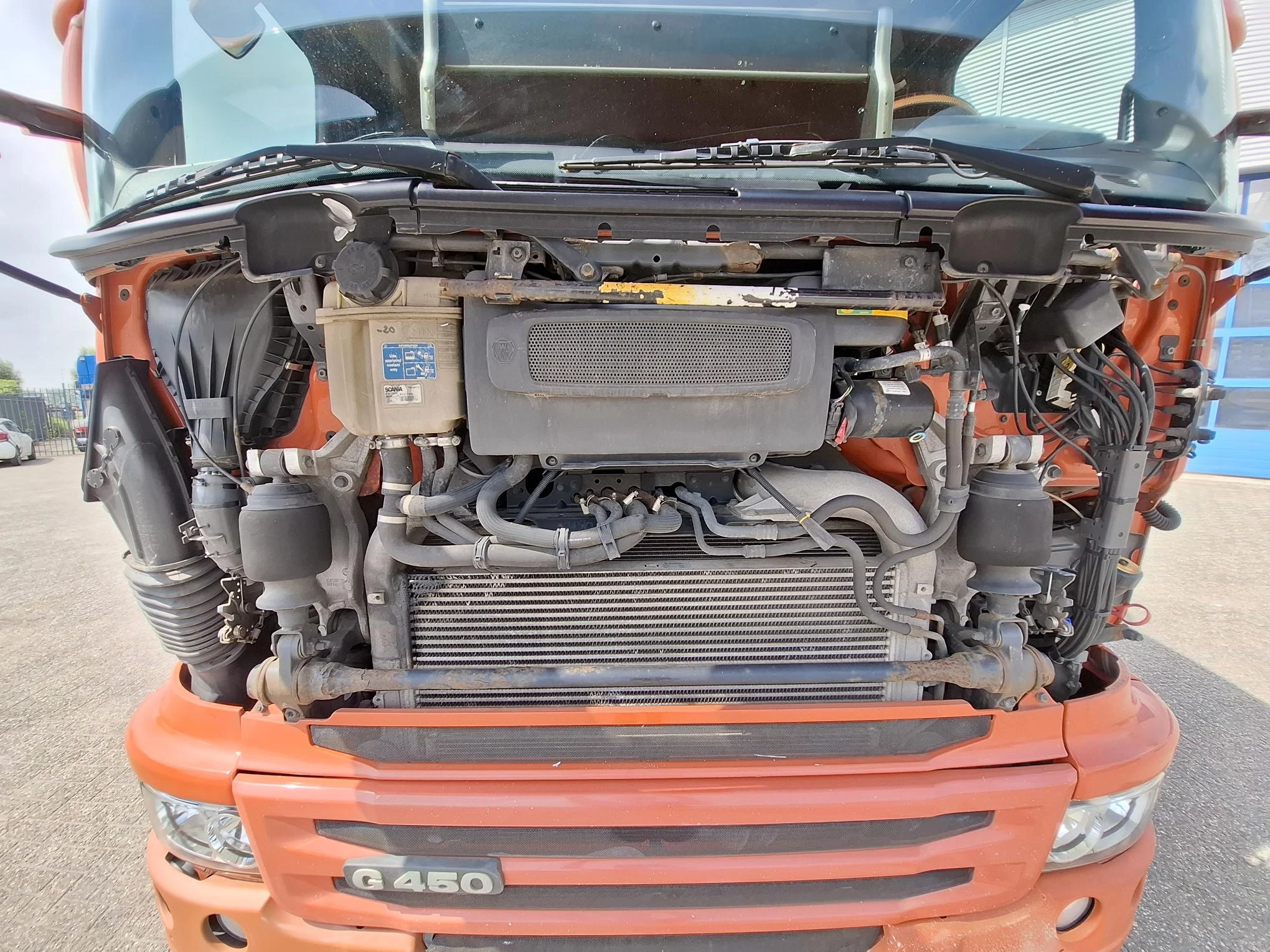 Scania G 2014 - G450 / ADR / RETARDER / DOUBLE TANK / FRIDGE / FULL-AIR / AUTOMATIC / EURO-6 / 2014 Bild 7
