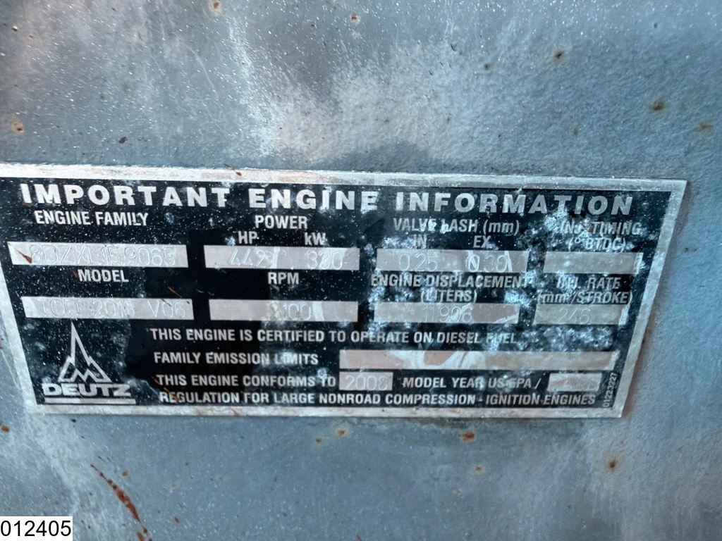 Schwing 2008 - SP 4800 D Schwing, Deutz v6, 442hp afbeelding 7
