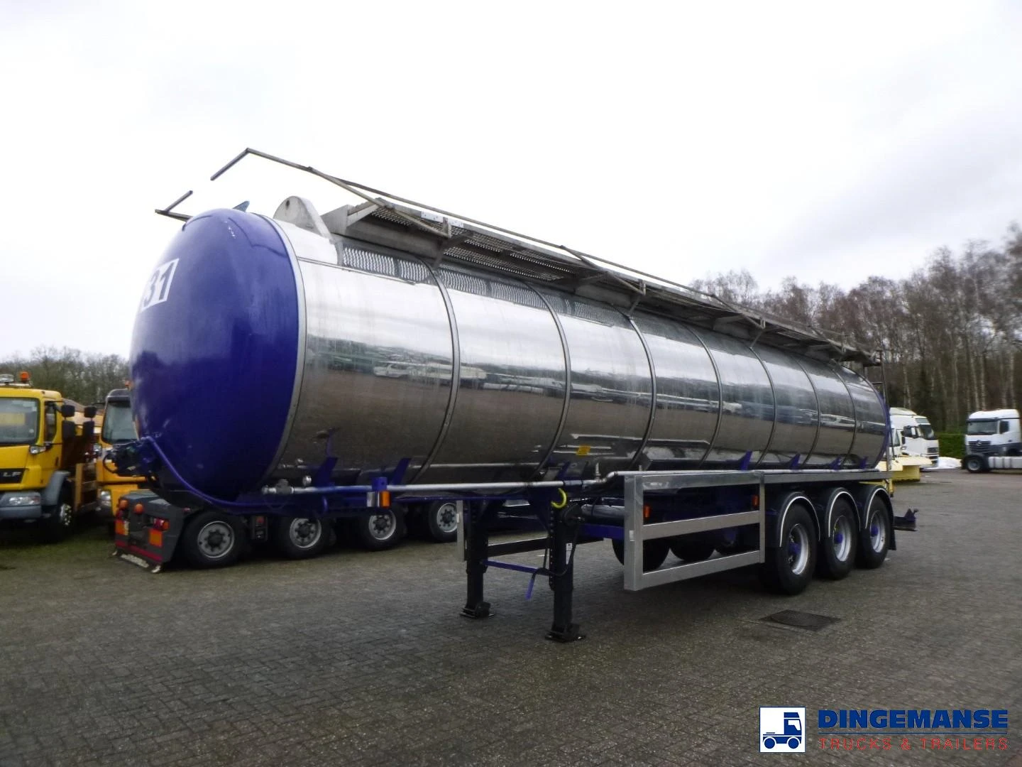 Indox Chemical tank inox L4BH 30 m3 / 1 comp 1998 imagem 1