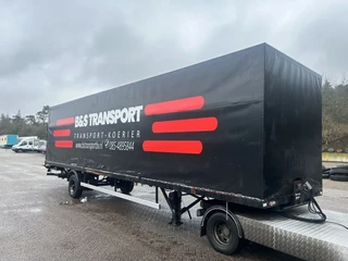 QUALITY TRAILERS N/A 2001 - be oplegger 5.4 ton gesloten zeiloplegger laadklep imagem 5